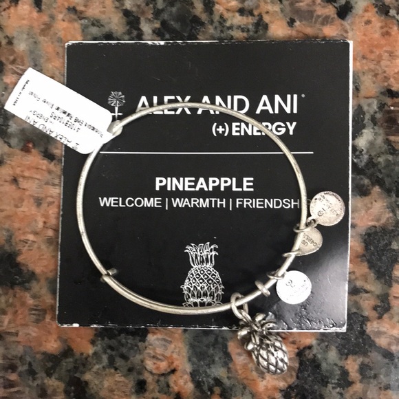 Alex and Ani silver pineapple bracelet - Picture 1 of 1